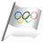 International Olympic Committee Flag 3 Icon